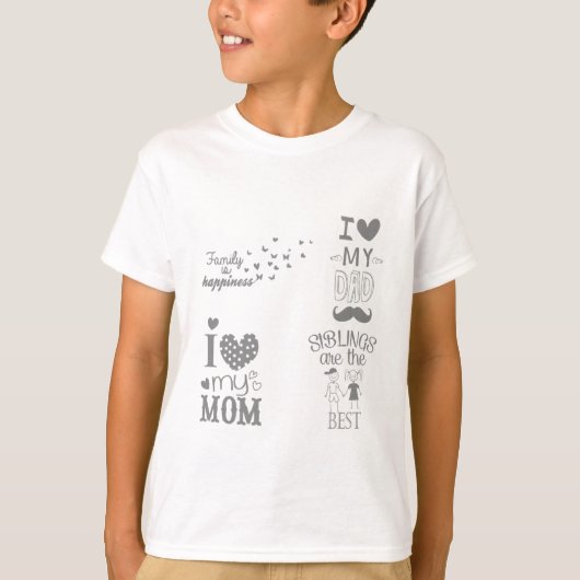 Inspiriert Textanzeige-Design T-Shirt (Vorderseite)