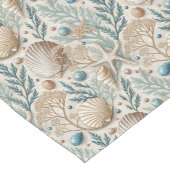 Inspiriert Tischläufer für Küstenvibes (Ecke)