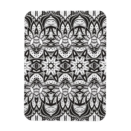 Inspiriert Tribal Style Illustration Magnet (Vertikal)