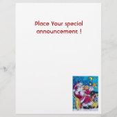 INSPIRIERT VIOLINIST SANTA Weihnachten Flyer (Hinten)