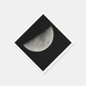 Inspiriert vom Mond Serviette (Ecke)