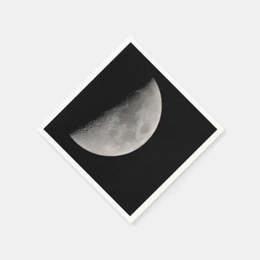 Inspiriert vom Mond Serviette (Ecke)