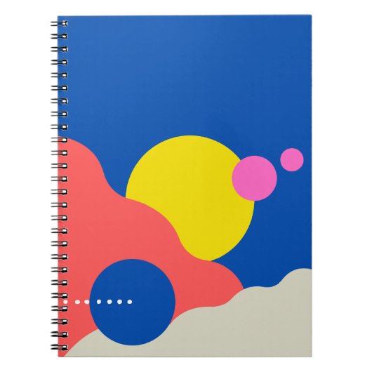 Inspiriert von Bauhaus-Notebook Notizblock (Vorderseite)