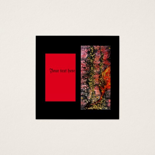 Inspiriert von den Feuerwerken in Kalifornien (Vorderseite)