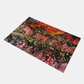 Inspiriert von den Feuerwerken in Kalifornien Fußmatte (Schrägansicht)