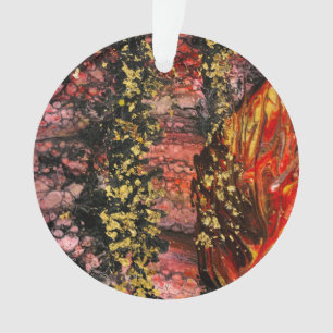 Inspiriert von den Feuerwerken in Kalifornien Ornament