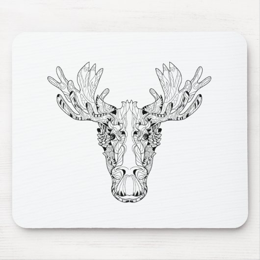 Inspiriert von einem Elch Mousepad (Vorne)