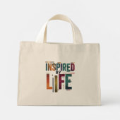 Inspiriert von Life - Tiny Tote Bag Mini Stoffbeutel (Rückseite)