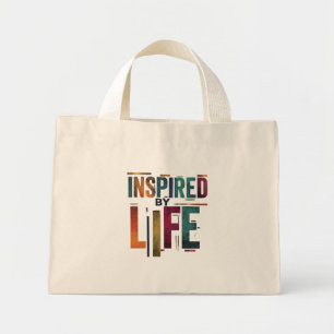 Inspiriert von Life - Tiny Tote Bag Mini Stoffbeutel