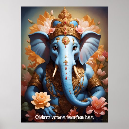 Inspiriert von Lord Ganesha Poster (Vorne)