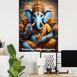 Inspiriert von Lord Ganesha Poster