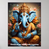 Inspiriert von Lord Ganesha Poster (Vorne)