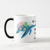 Inspiriert Wasserfarbe Verwandlungstasse (Links)