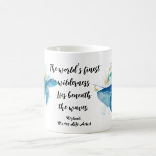 Inspiriert Wasserfarbe Verwandlungstasse