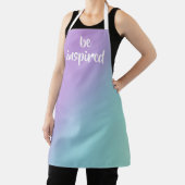 "Inspiriert" Weiche Pastel Gradient Schürze (InSitu)