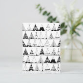 Inspiriert Wigwam Postkarte (Stehend Vorderseite)