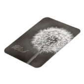 Inspiriert Wish Dandelion Magnet (Linke Seite)