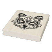 Inspiriert Wolf Gummistempel (Stempel)