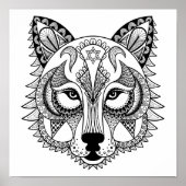 Inspiriert Wolf Poster (Vorne)