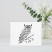 Inspiriert Zauberei auf Zweig Postkarte (Stehend Vorderseite)