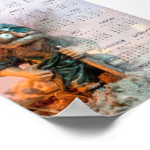 Inspiriert Zeitplan für 2022 Poster (Ecke)