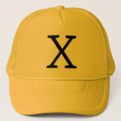 Inspirierte 90er-Jahre-Vintag Malcolm X Truckerkappe (Vorderseite)