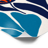 Inspirierte Abstrakte zeitgenössische blorische Zu Poster (Ecke)