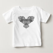 Inspirierte Adler-Eule Baby T-shirt (Vorderseite)