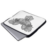 Inspirierte Adler-Eule Laptopschutzhülle (Vorne Knopf)