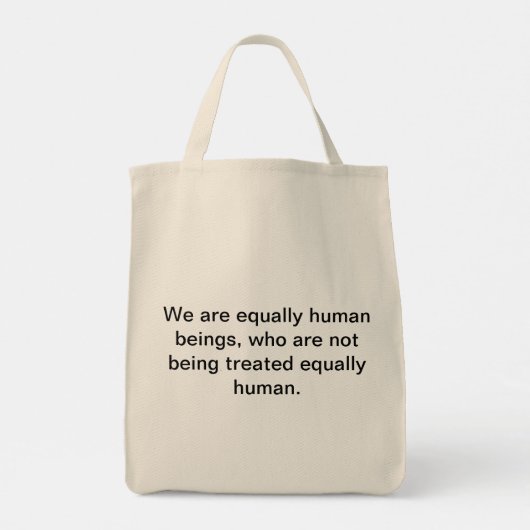 Inspirierte Aufkleber Tragetasche (Rückseite)