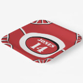 Inspirierte Baseball-Papierplatte Pappteller (Gewinkelt)