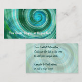 Inspirierte benutzerdefinierte Visitenkarten für d Visitenkarte (Vorne/Hinten)