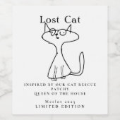 Inspirierte, benutzerdefinierte Weinetiketten zur Weinetikett (Einzelnes Label)