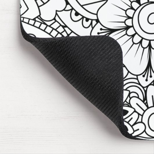 Inspirierte Blumen Mousepad (Ecke)