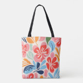 Inspirierte Blüten Tasche (Rückseite)