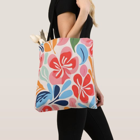 Inspirierte Blüten Tasche (Von Nahem)