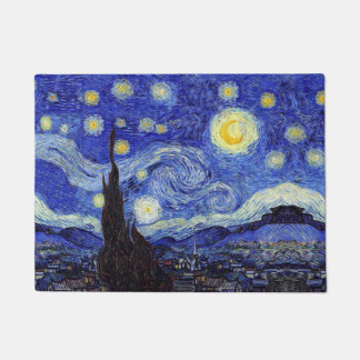 Inspirierte Boden-Matte Starry Nachtvan gogh Fußmatte