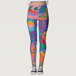 Inspirierte der Abstrakten Kunst Leggings