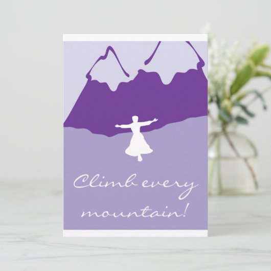 inspirierte Einladung zum Sound (Stehend Vorderseite)