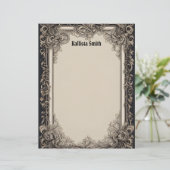 Inspirierte Einzelrahmen Briefbogen (Stehend Vorderseite)