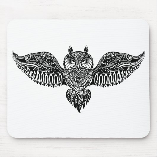 Inspirierte Eule Mousepad (Vorne)