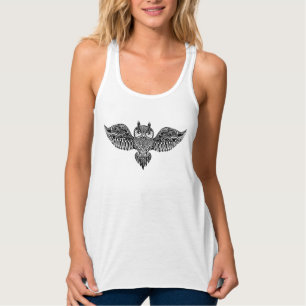 Inspirierte Eule Tank Top