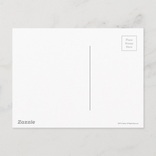 Inspirierte Federn Postkarte (Rückseite)