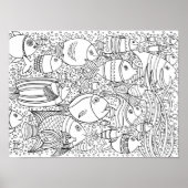 Inspirierte Fischschule 2 Poster (Vorne)