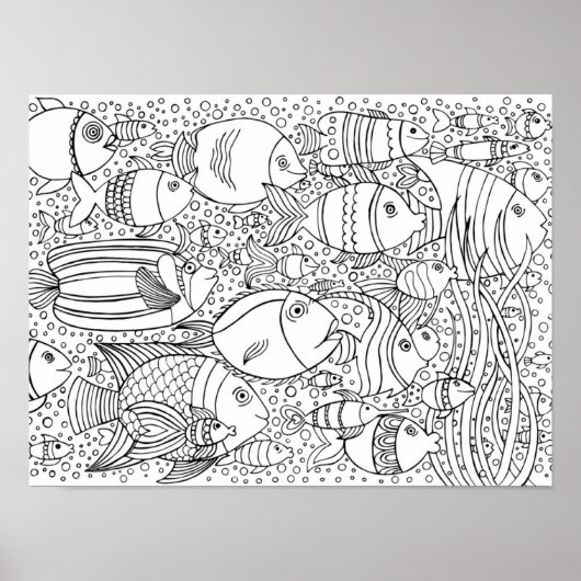 Inspirierte Fischschule 2 Poster (Vorne)