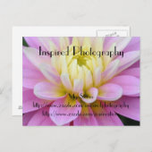 Inspirierte Fotografie Postkarte (Vorne/Hinten)