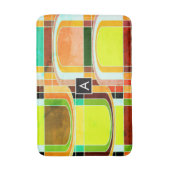 Inspirierte Funky Retro Badematte (Vorderseite Vertikal)