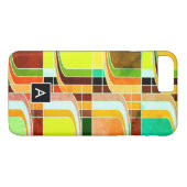 Inspirierte Funky Retro Case-Mate iPhone Hülle (Rückseite (Horizontal))