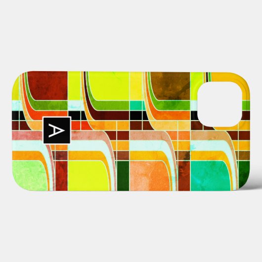 Inspirierte Funky Retro Case-Mate iPhone Hülle (Rückseite (Horizontal))