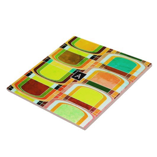 Inspirierte Funky Retro Fliese (Seite)